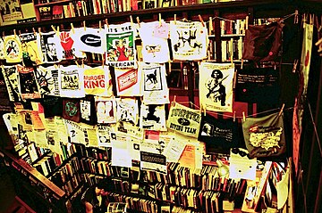 Interior of Left Bank Books, Seattle