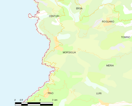 Morsiglia – Mappa