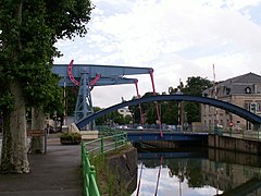 Pont de bàscula a Montceau-les-Mines, França