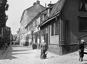 Tavastgatan kring 1900.