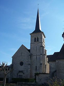 Skyline of Gilly-lès-Cîteaux