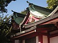 八幡造 市谷龜岡八幡宮本殿（東京都新宿區）