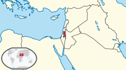 Vị trí của Palestine