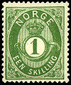 Norwegisches Posthorn (Briefmarkenserie)