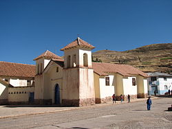 St. Bartholomew's Church within the town