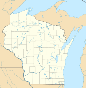 Map showing the location of Lake Kegonsa State Park