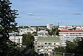 Vue de Vartiovuorenmäki. Bâtiments d'Hämeenkatu à gauche[1].