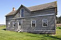 Zwerchgiebel am Ferry House, Ebey’s Landing (US-Bundes­staat Washington)