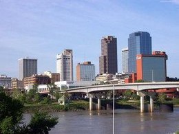 Skyline of Little Rock