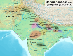 Vanga and erstwhile neighbors in ancient India