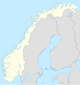 Aeropuertu de Bodø alcuéntrase en Noruega