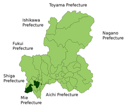 Ōgaki – Mappa