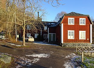 Triewalds malmgård, från nordväst.