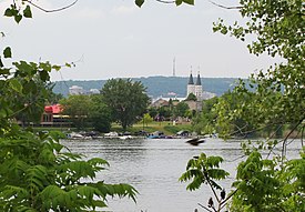 Verdun seen from Nun's Island