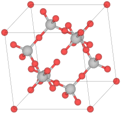 Eenheidscel β-cristobaliet