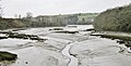 L'Éon, ria affluente de rive gauche de celle de la Penzé, à marée basse.