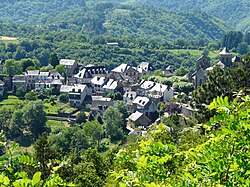 Skyline of Aubazines