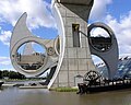 Vista de la Falkirk Wheel