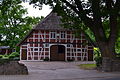 Oude boerderij tussen Gödenstorf en Lübberstedt