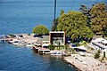 Seilbahntal­sta­tion auf den Monte Mottarone, Lago Maggiore