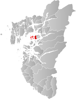 Sjernarøy kommun i Rogaland fylke.