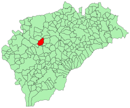 Navalmanzano – Mappa