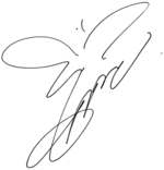 Signature of Taeyeon