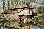 Veluwse papiermolen in het Nederlands Openluchtmuseum