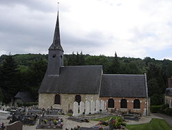 Skyline of Tourville-sur-Pont-Audemer