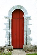 Door into the church