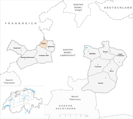 Bättwil – Mappa