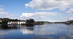 Inner Kinsale harbour and marina