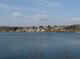 The Charmes lake in Changey