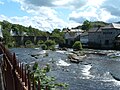 Llangollen Bridge watching over the River Dee