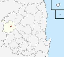 Sangju – Mappa