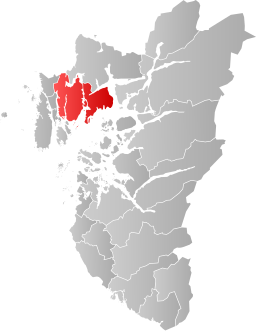 Tysværs kommun i Rogaland fylke.