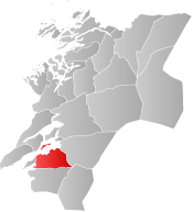 Levanger within Nord-Trøndelag