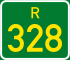 Regional route R328 shield