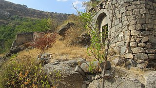 The entrance to the monastery