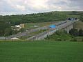 Tunnel Hopfenberg und Hopfenbachtalbrücke bei Walburg (Hessisch Lichtenau)