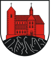 Wappen der ehemaligen Gemeinde Petersberg bis zum 31. Dezember 2009