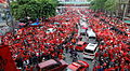 Image 48United Front for Democracy Against Dictatorship, Red Shirts, protest on Ratchaprasong intersection in 2010. (from History of Thailand)