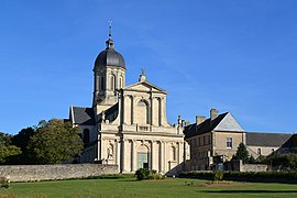 L'abbatiale Saint-Martin.