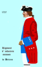 régiment de Bettens de 1727 à 1734