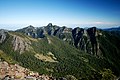 大霸尖山、小霸尖山群峰