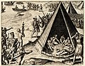 Image 4Francis Drake's 1579 landing in "New Albion" (modern-day Point Reyes); engraving by Theodor De Bry, 1590. (from History of California)