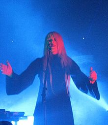 Dreijer performing as Fever Ray in October 2009