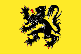 De vlag van Vlaanderen