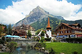 Zicht op Kandersteg