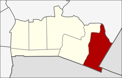 Location in Lat Krabang District